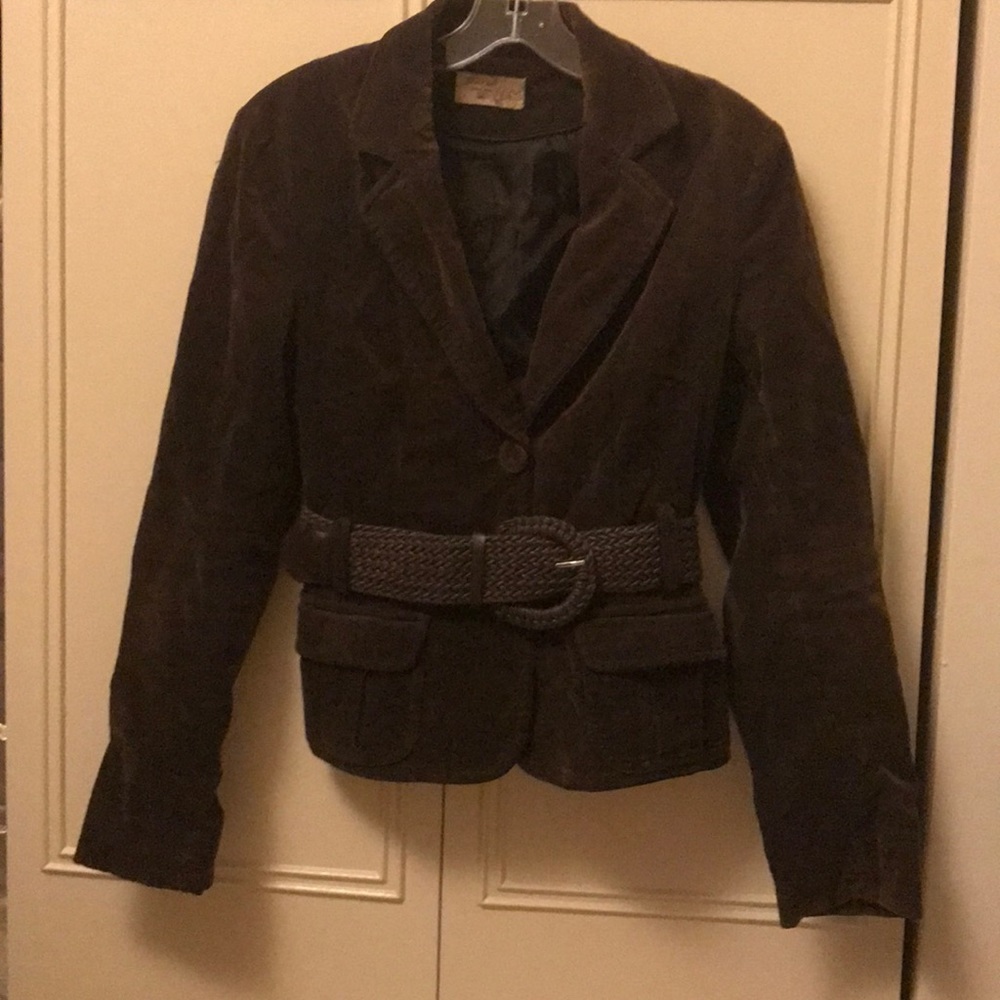 💋Women velvet brown jacket💋